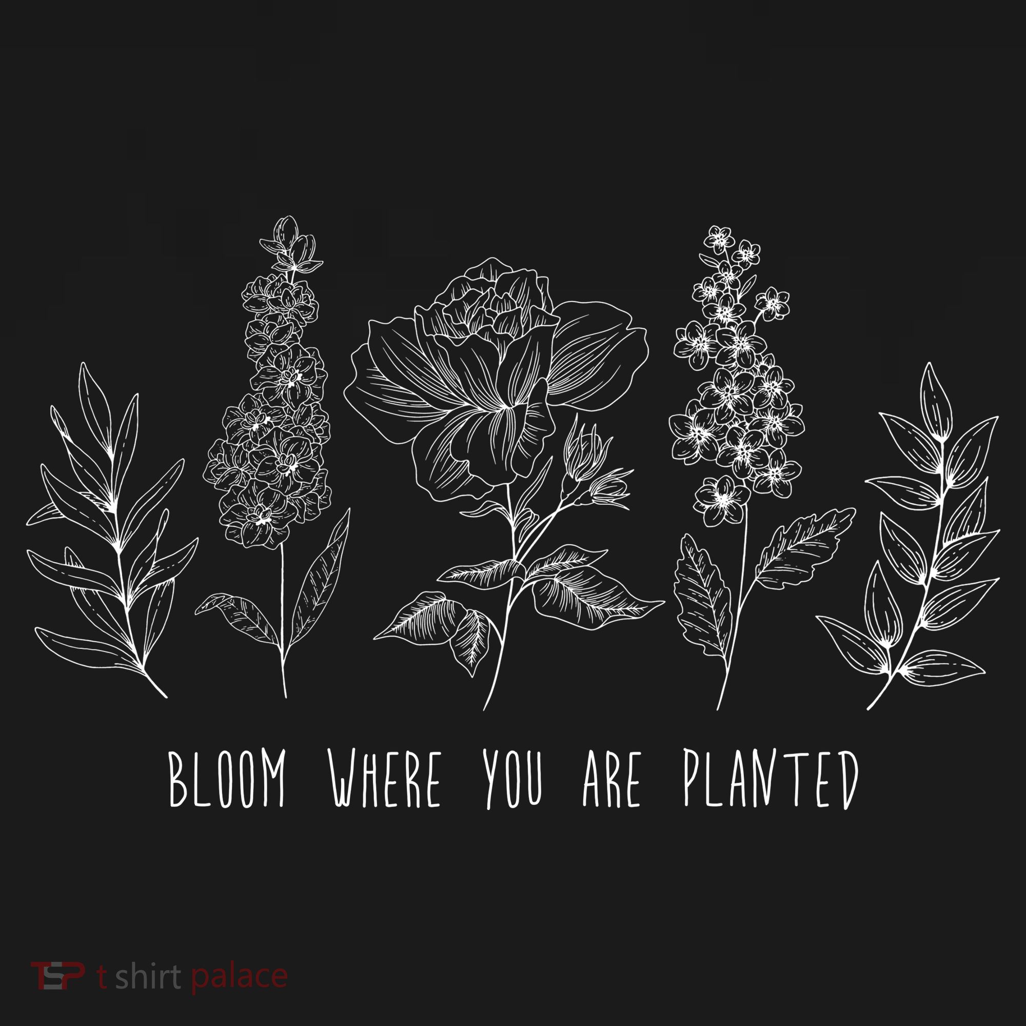 Bloom Where You Are Planted Grow Flower Plants Kids Sweatshirt