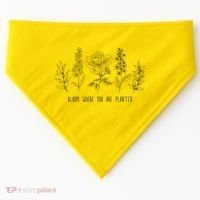 Bloom Where You Are Planted Grow Flower Plants USA-Made Doggie Bandana thumb 0