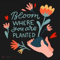 Bloom Where You Are Planted Nature Toddler Hoodie thumb 2