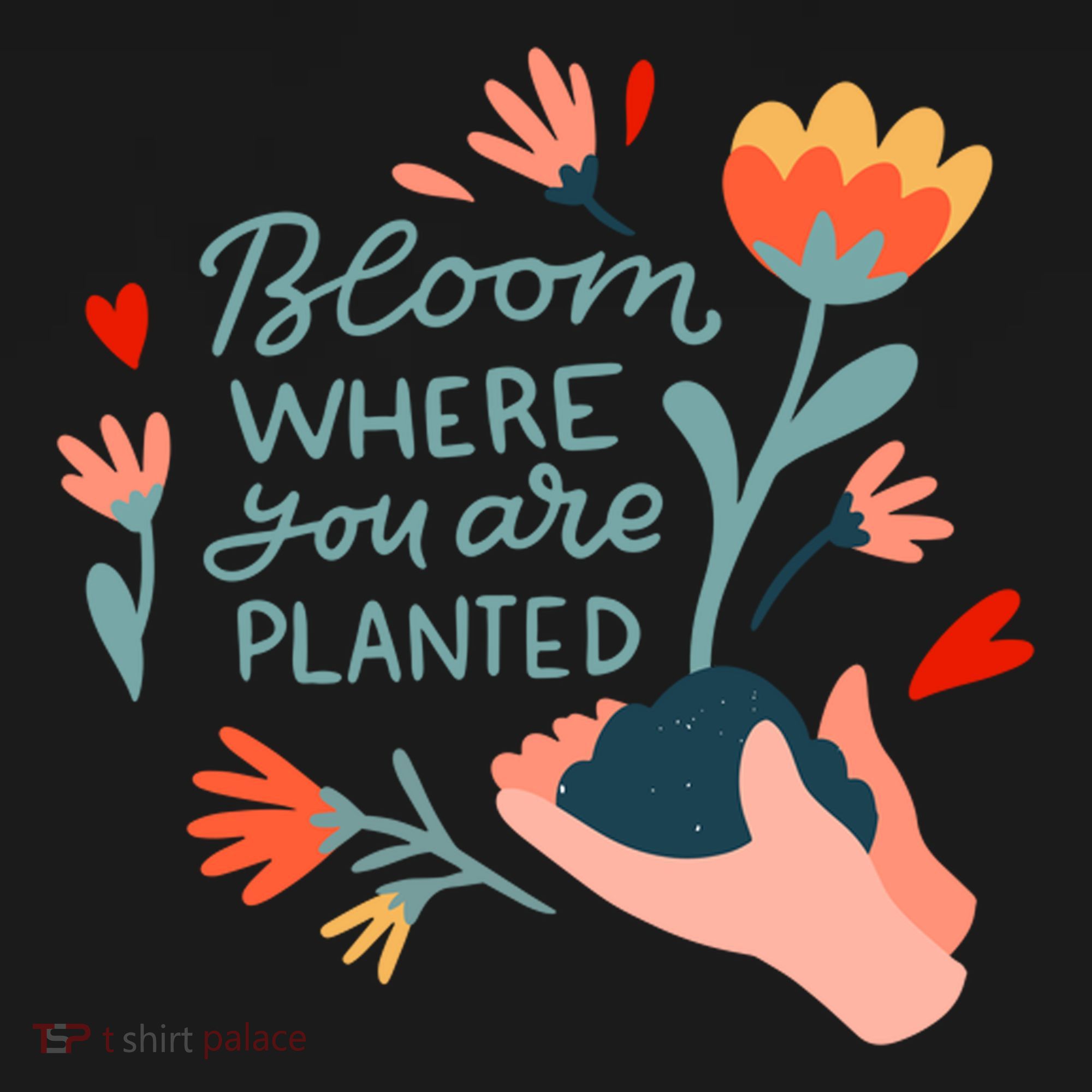 Bloom Where You Are Planted Nature Toddler Hoodie
