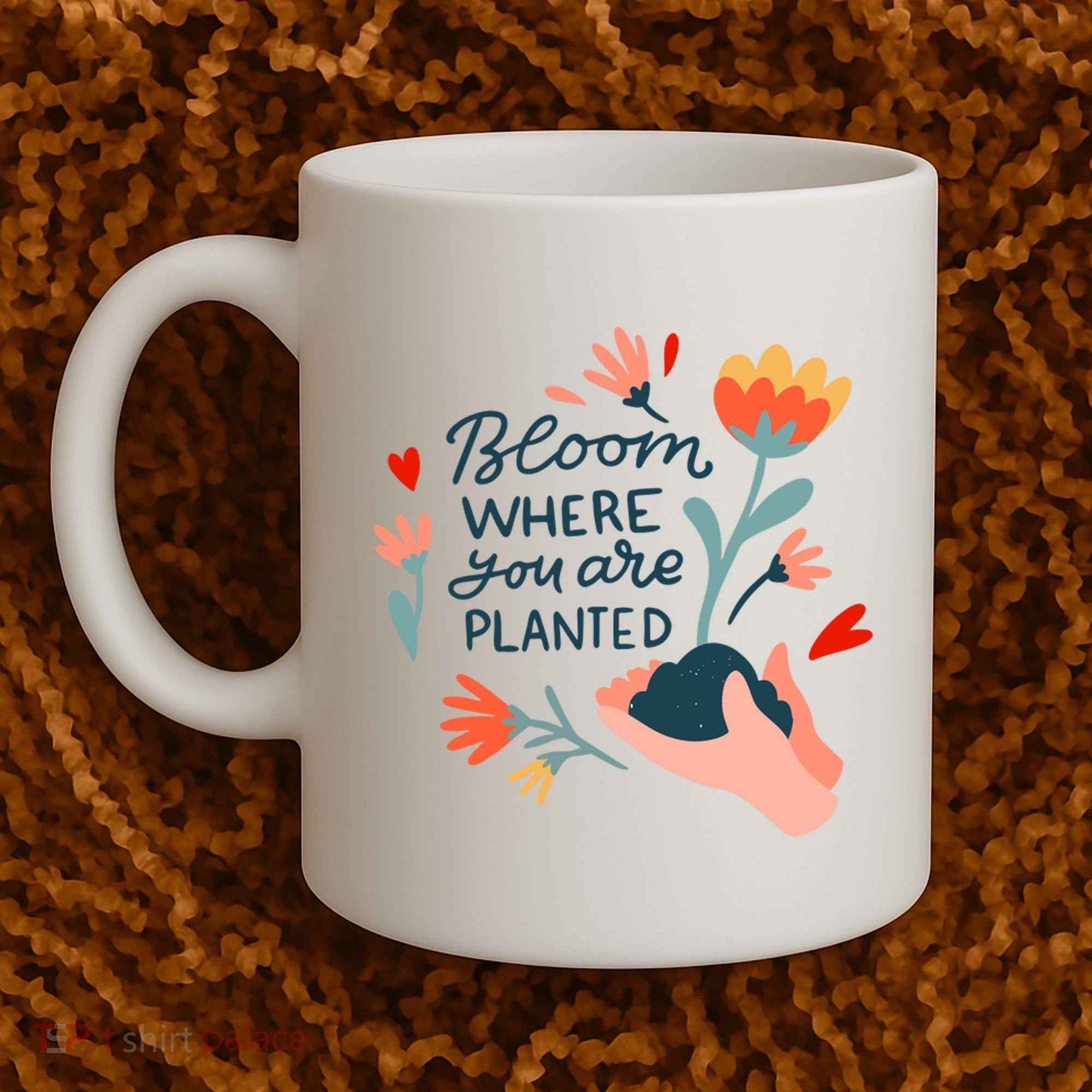 Bloom Where You Are Planted Nature Coffee Mug