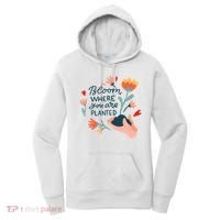 Bloom Where You Are Planted Nature Women's Hoodie thumb 0