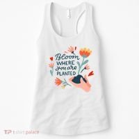Bloom Where You Are Planted Nature Women's Tank Top thumb 0