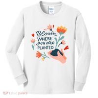 Bloom Where You Are Planted Nature Kids Long Sleeve Shirt thumb 0