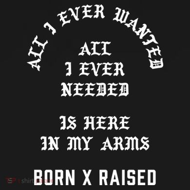 Born X Raised Store All I Ever Wanted Tie-Dye Long Sleeve Shirt