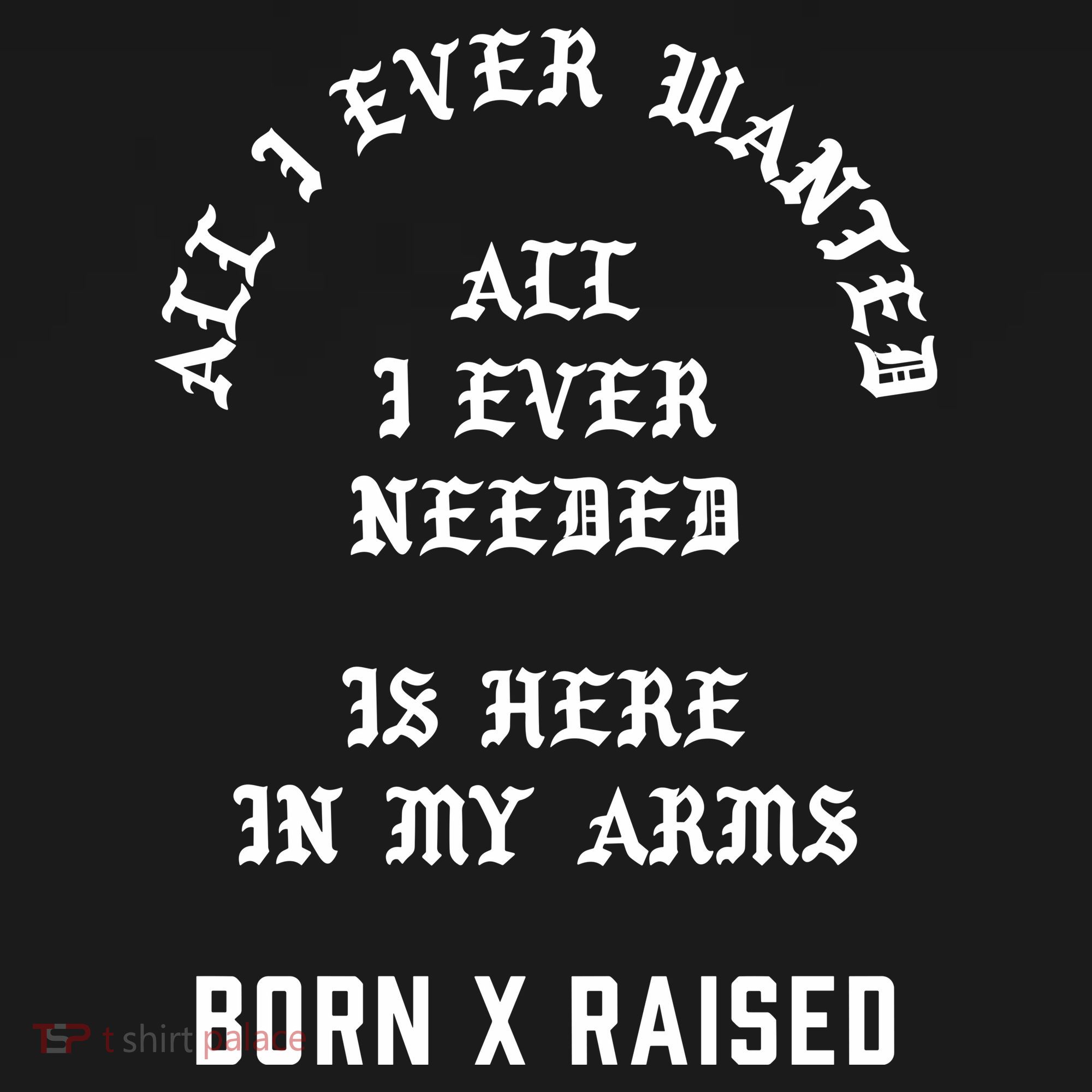 Born X Raised Store All I Ever Wanted Tie-Dye Long Sleeve Shirt
