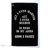 Born X Raised Store All I Ever Wanted Golf Towel thumb 0