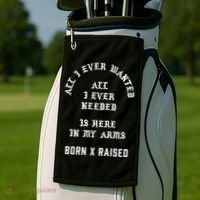 Born X Raised Store All I Ever Wanted Golf Towel thumb 2