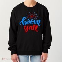 Boom Yall 4th Of July Firework Festive Women's Sweatshirt thumb 0