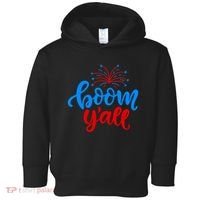 Boom Yall 4th Of July Firework Festive Toddler Hoodie thumb 0