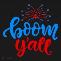 Boom Yall 4th Of July Firework Festive Toddler Hoodie thumb 2