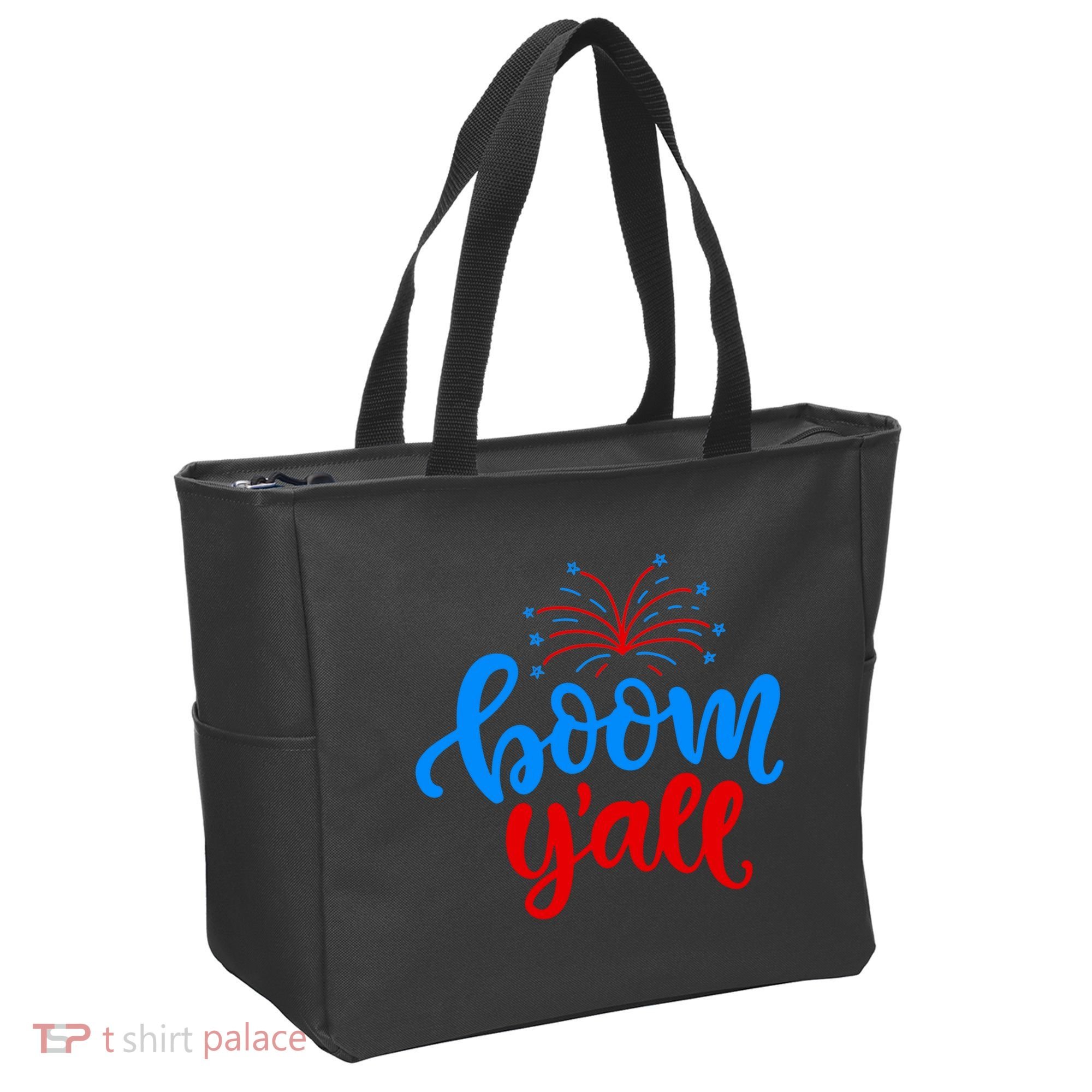 Boom Yall 4th Of July Firework Festive Tote Bag