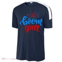 Boom Yall 4th Of July Firework Festive Sport-Tek Competitor United Soccer Jersey thumb 2