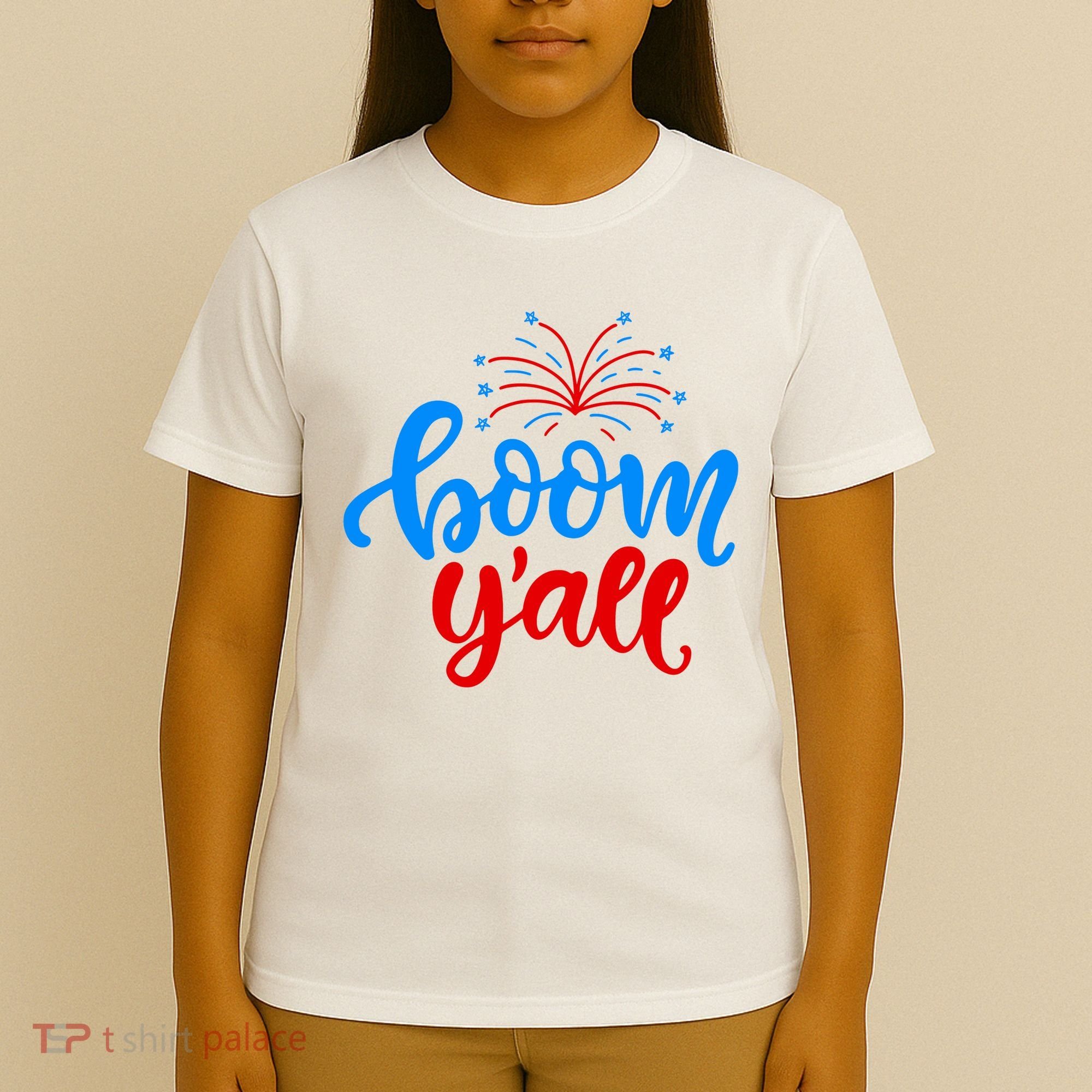 Boom Yall 4th Of July Firework Festive T-Shirt