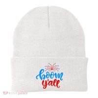 Boom Yall 4th Of July Firework Festive Beanie thumb 0