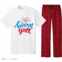 Boom Yall 4th Of July Firework Festive Pajama Set thumb 0