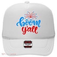 Boom Yall 4th Of July Firework Festive Hat thumb 0
