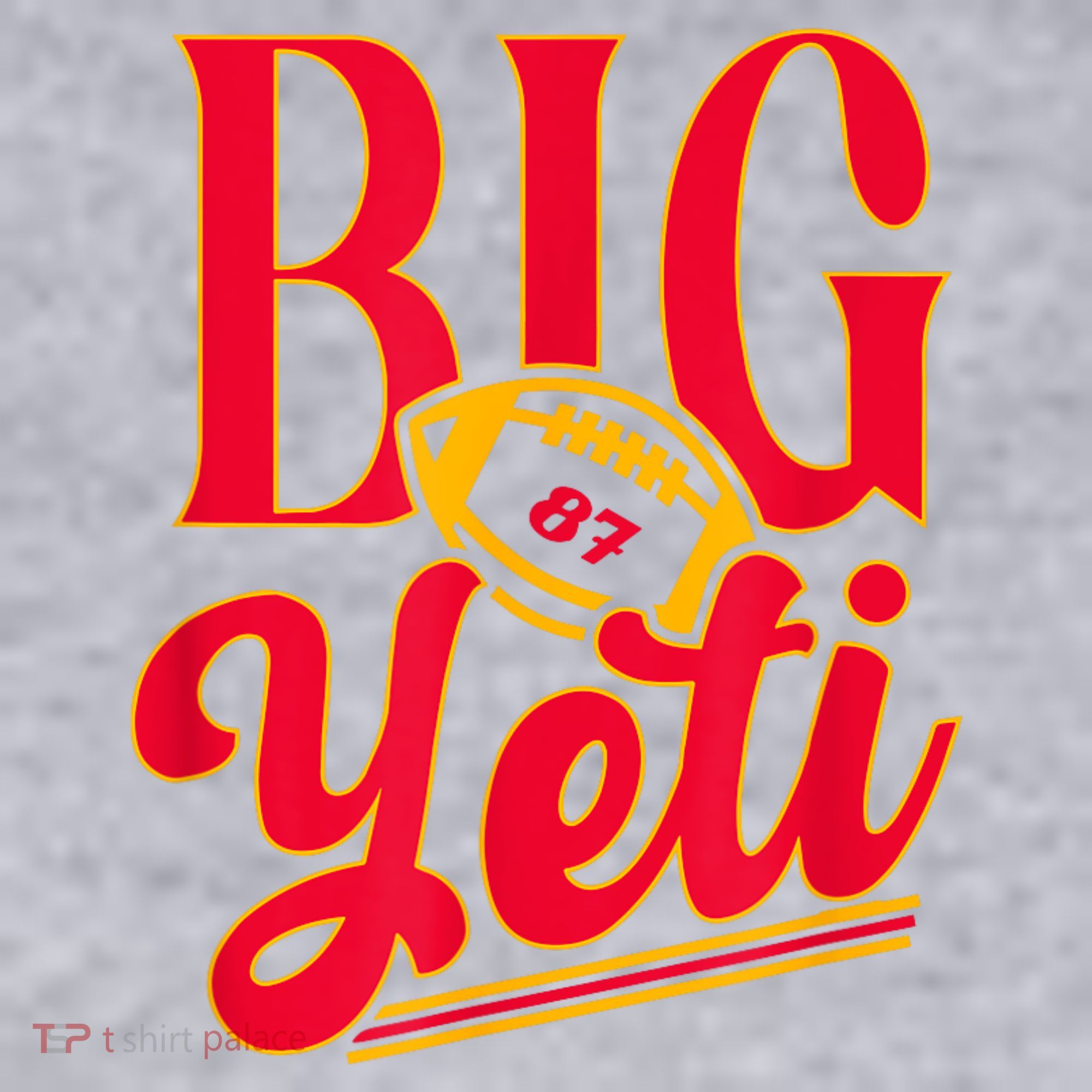 Big Yeti 87 Number Women's Sweatshirt