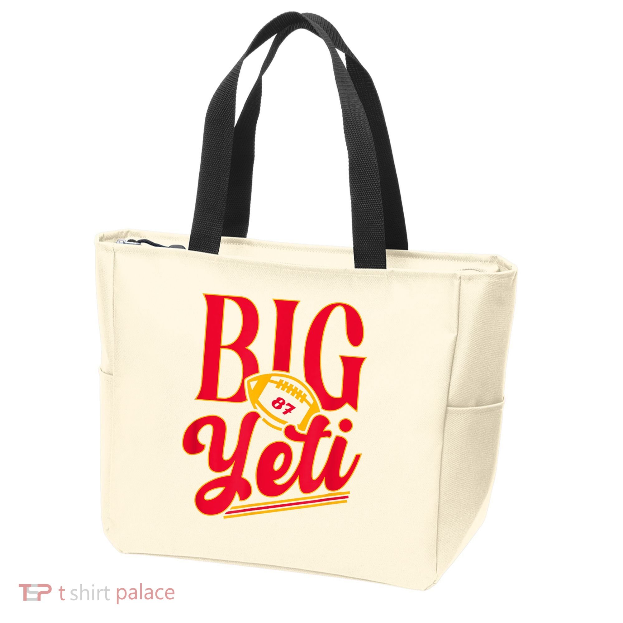 Big Yeti 87 Number Tote Bag