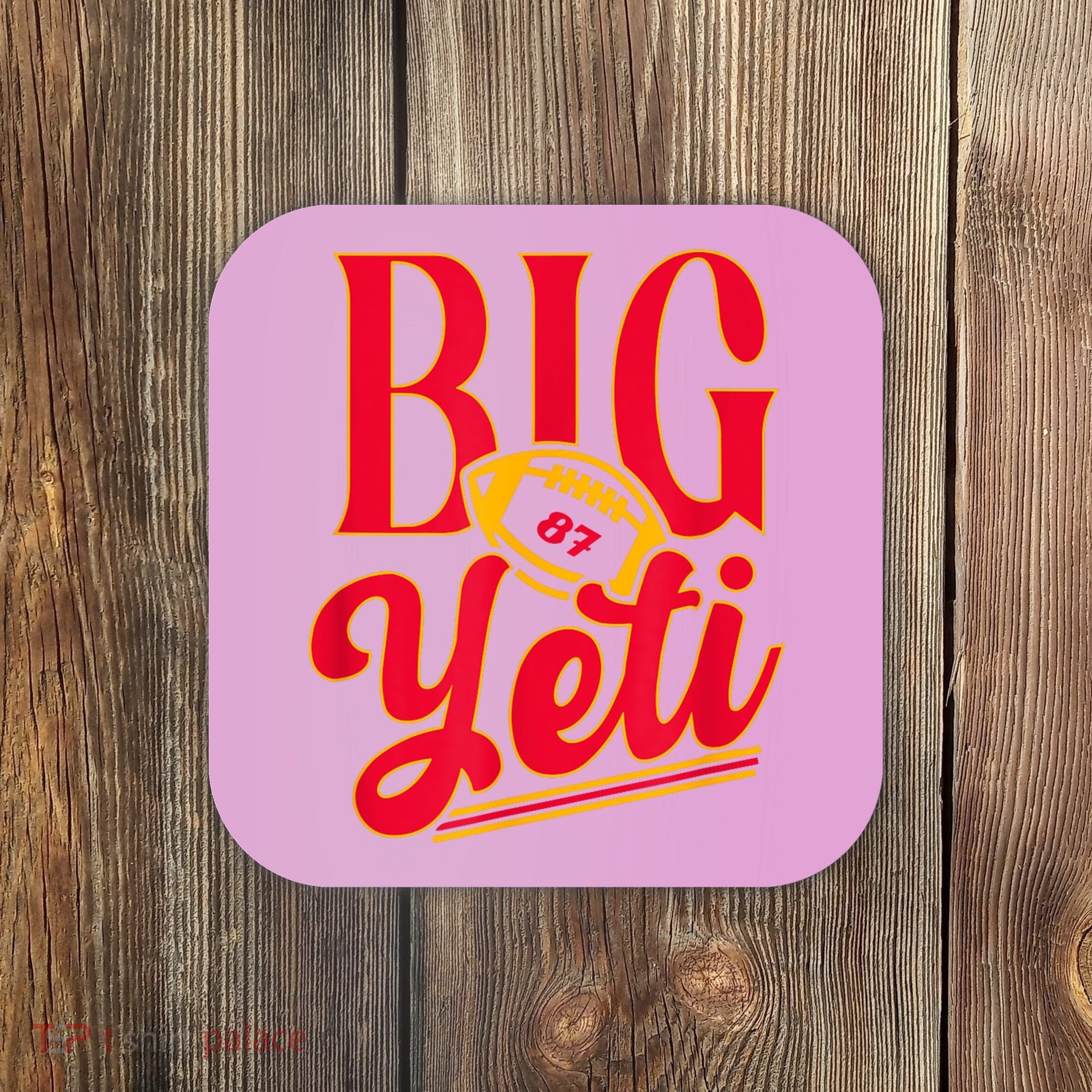 Big Yeti 87 Number Coaster