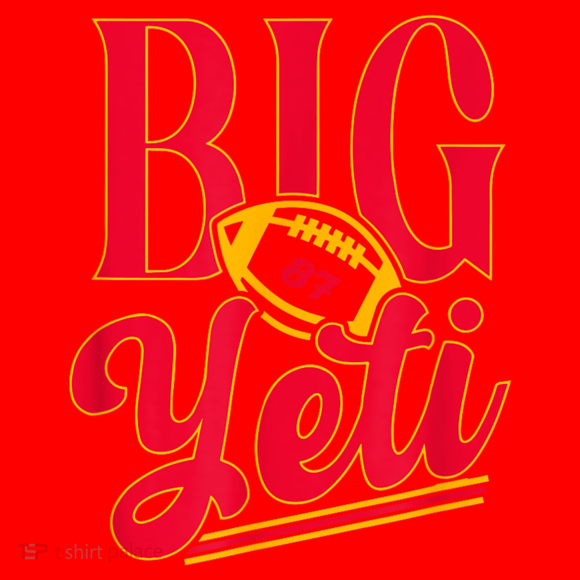 Big Yeti 87 Number Santa Hat