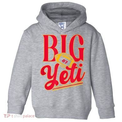Big Yeti 87 Number Toddler Hoodie