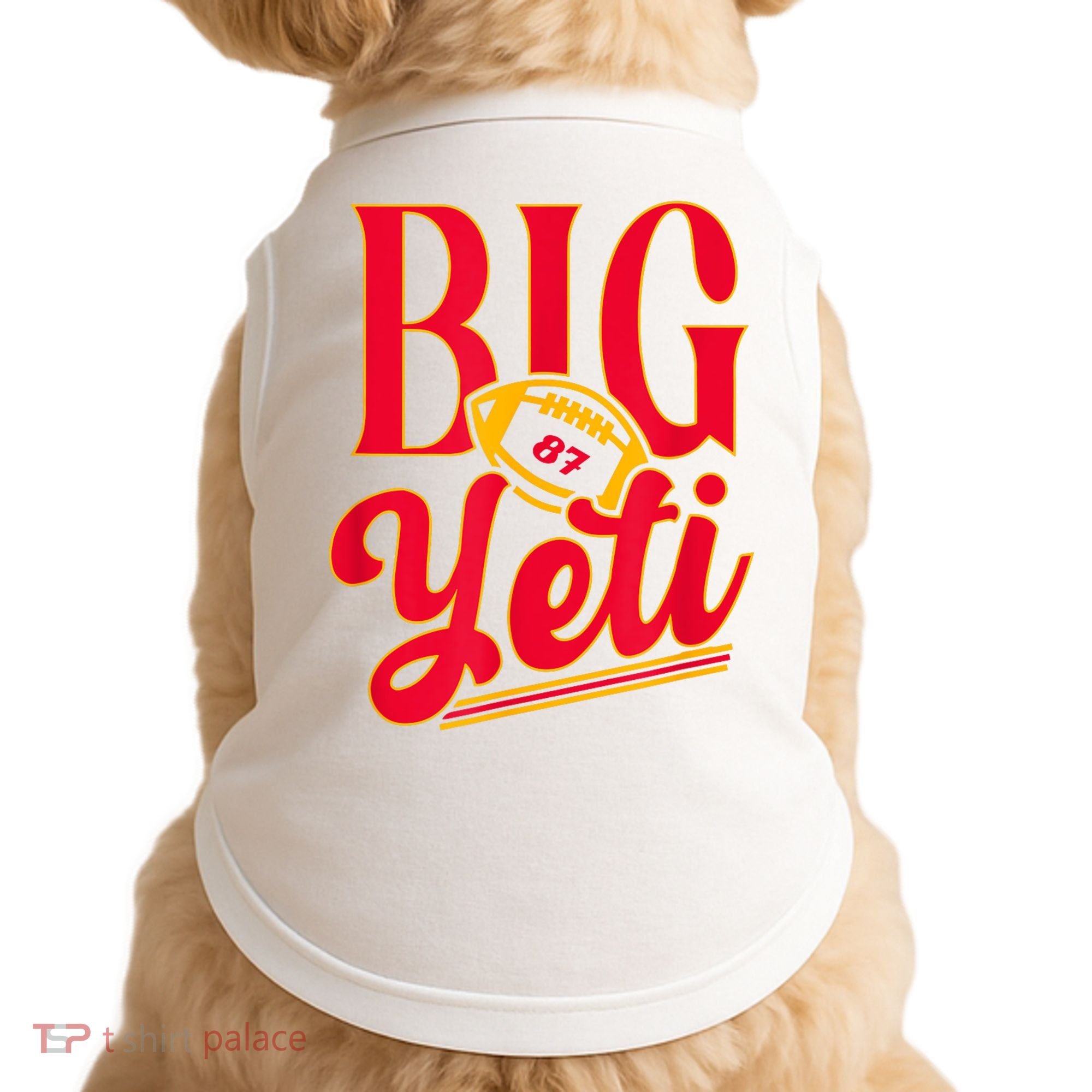 Big Yeti 87 Number Doggie Tank