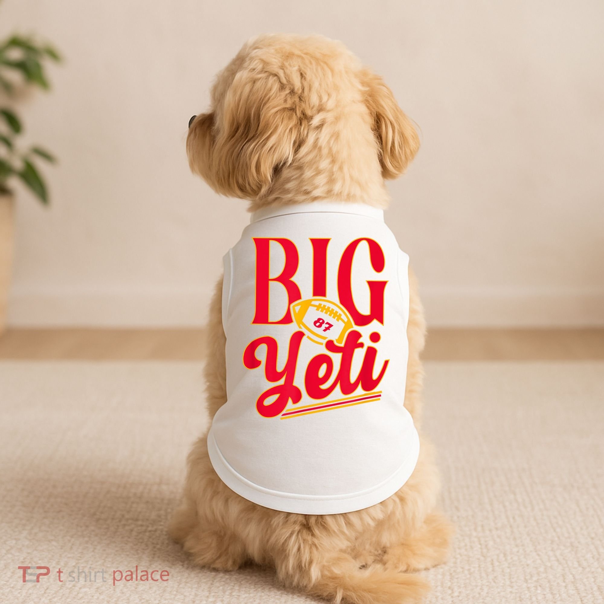 Big Yeti 87 Number Doggie Tank