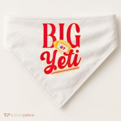 Big Yeti 87 Number USA-Made Doggie Bandana