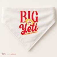 Big Yeti 87 Number USA-Made Doggie Bandana thumb 0