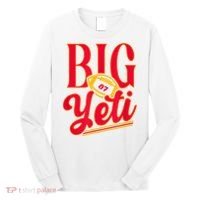 Big Yeti 87 Number Long Sleeve Shirt thumb 0
