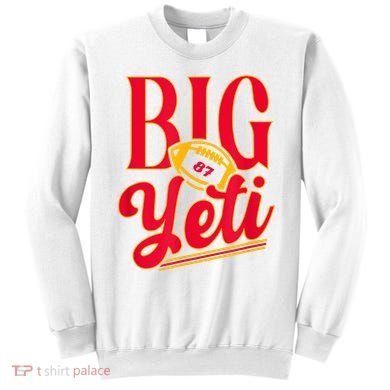 Big Yeti 87 Number Sweatshirt