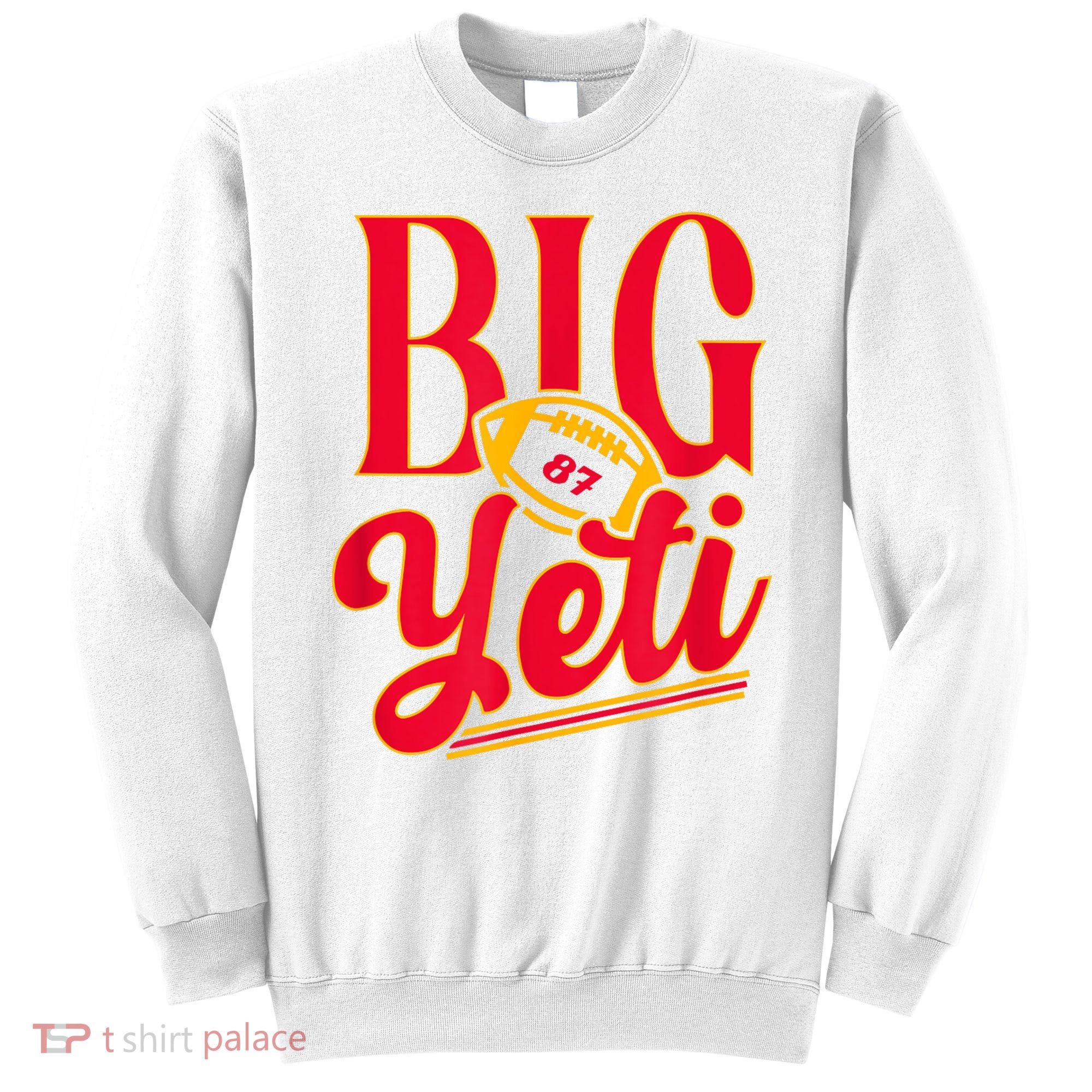 Big Yeti 87 Number Sweatshirt