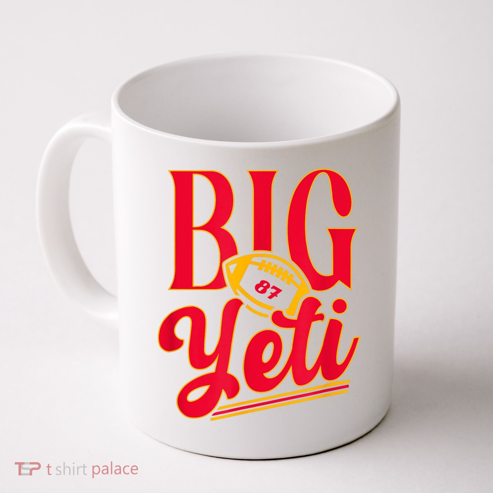 Big Yeti 87 Number Coffee Mug