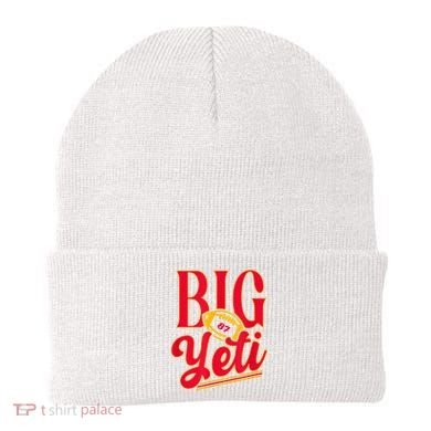 Big Yeti 87 Number Beanie
