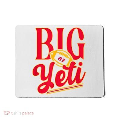 Big Yeti 87 Number Mousepad