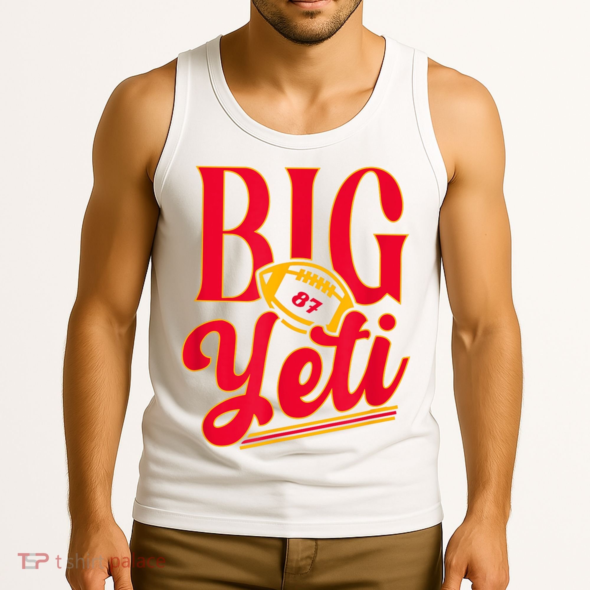 Big Yeti 87 Number Tank Top
