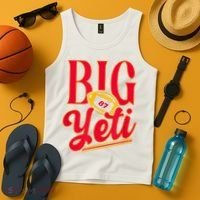 Big Yeti 87 Number Tank Top thumb 4