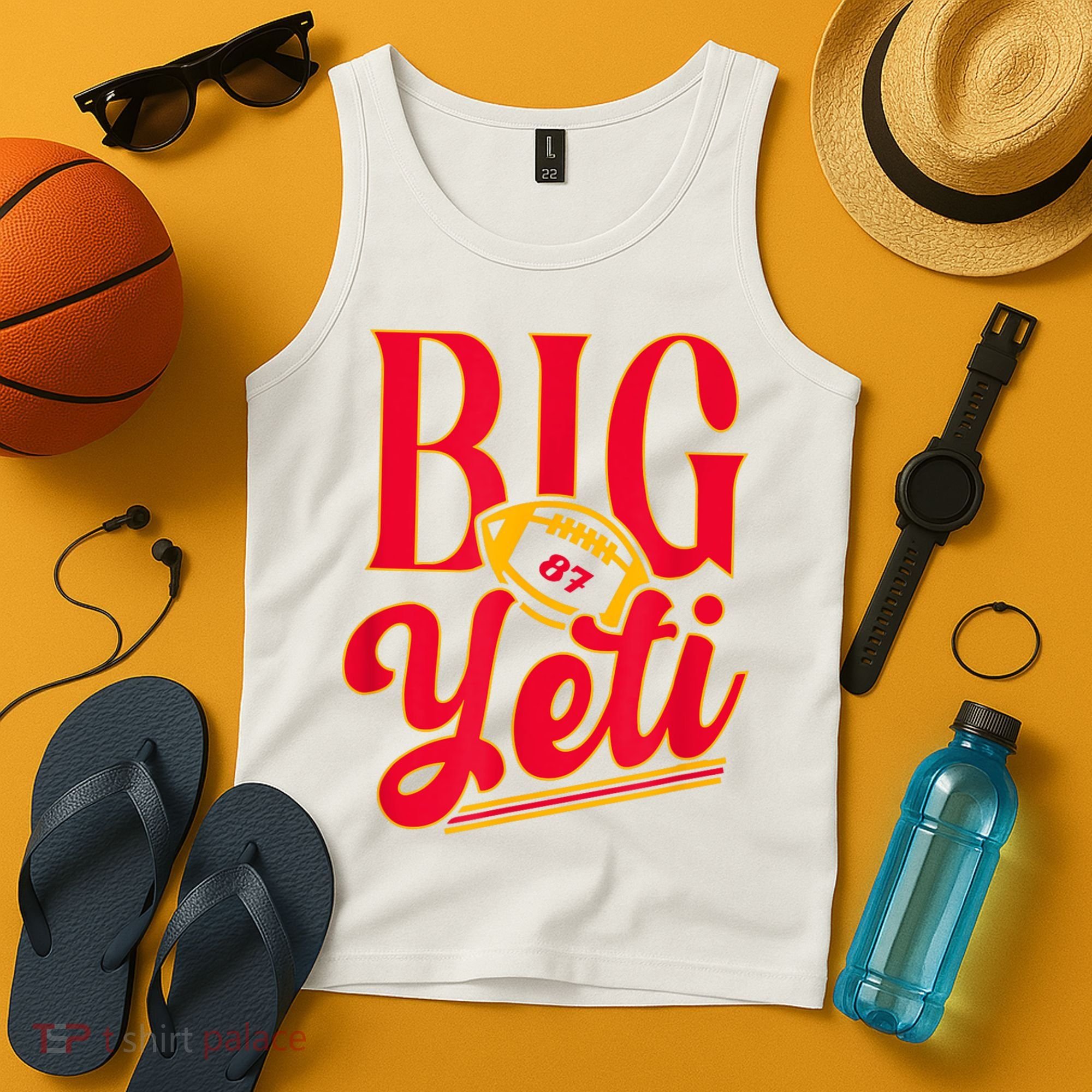 Big Yeti 87 Number Tank Top
