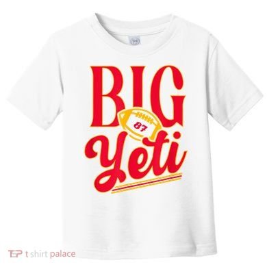 Big Yeti 87 Number Toddler T-Shirt
