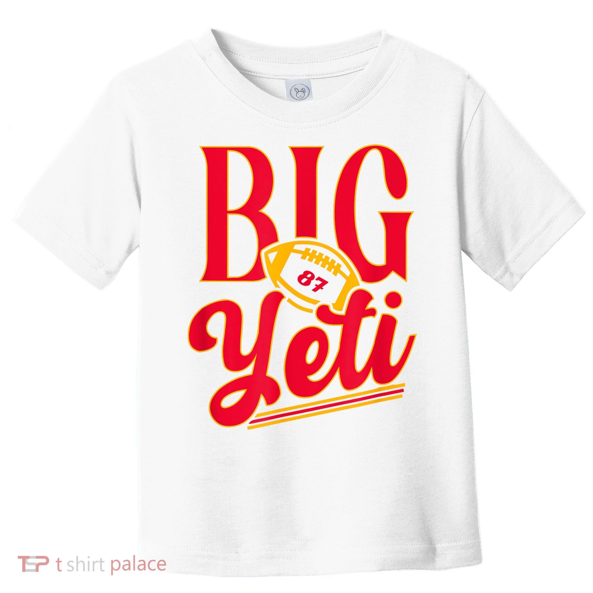 Big Yeti 87 Number Toddler T-Shirt