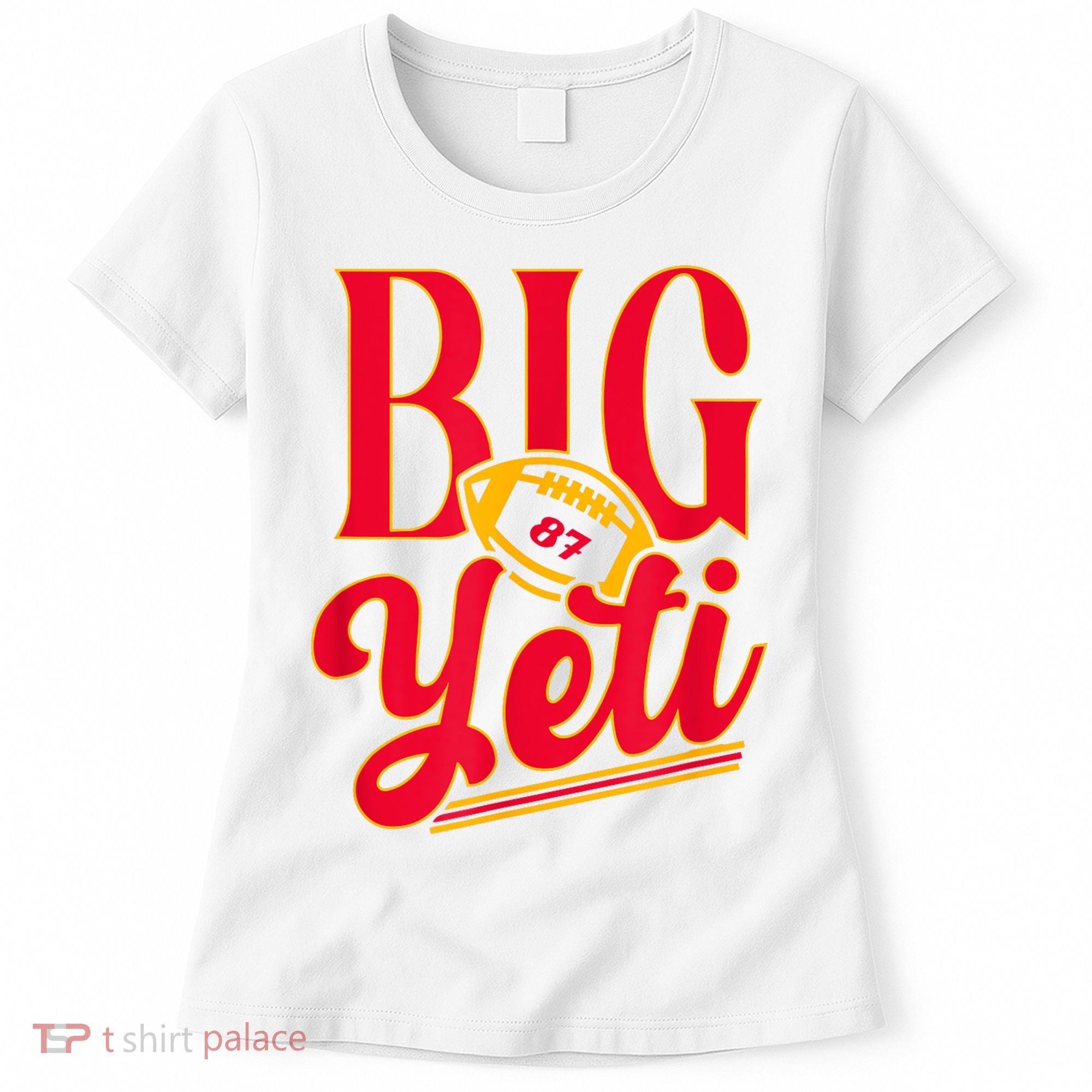 Big Yeti 87 Number Women's T-Shirt
