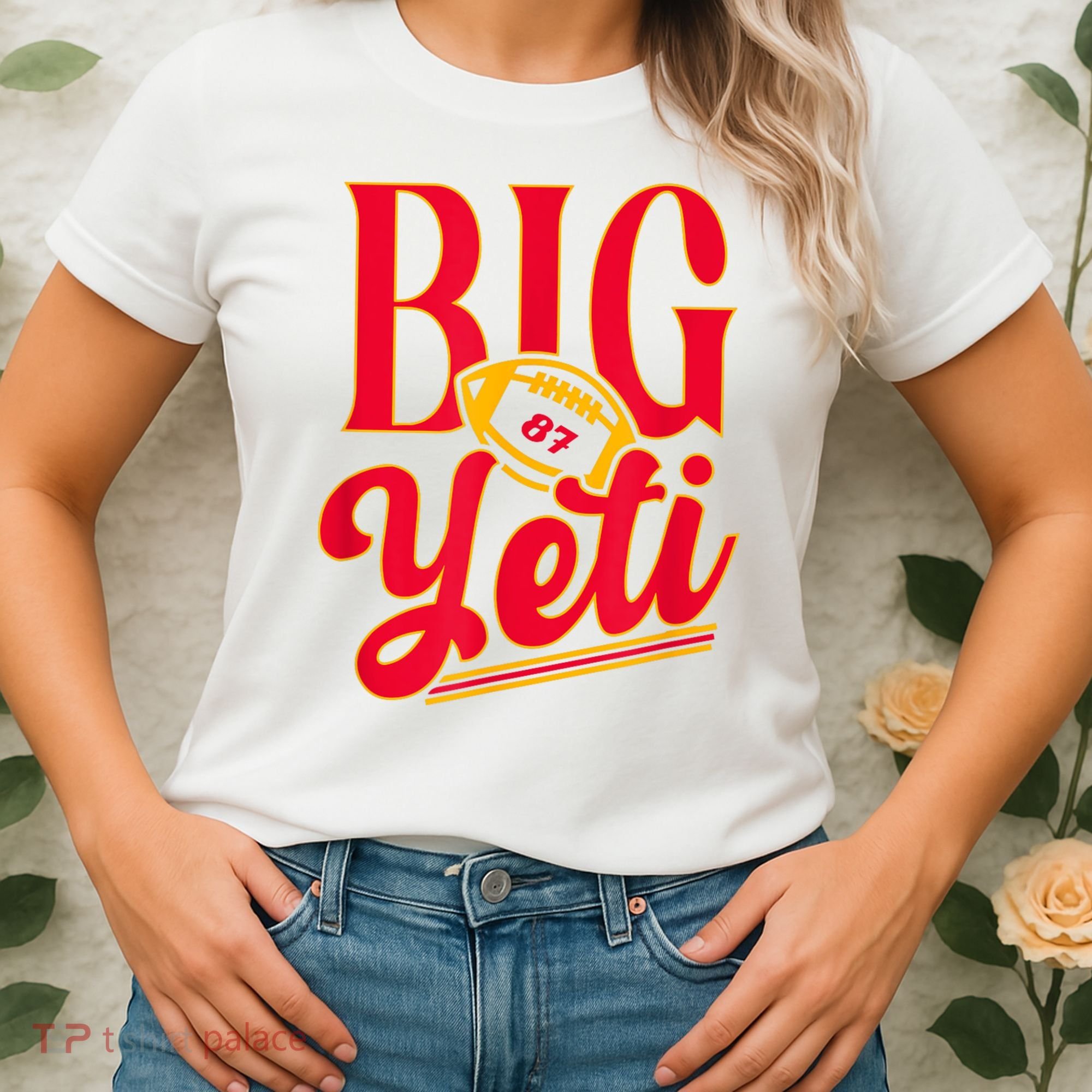 Big Yeti 87 Number Women's T-Shirt