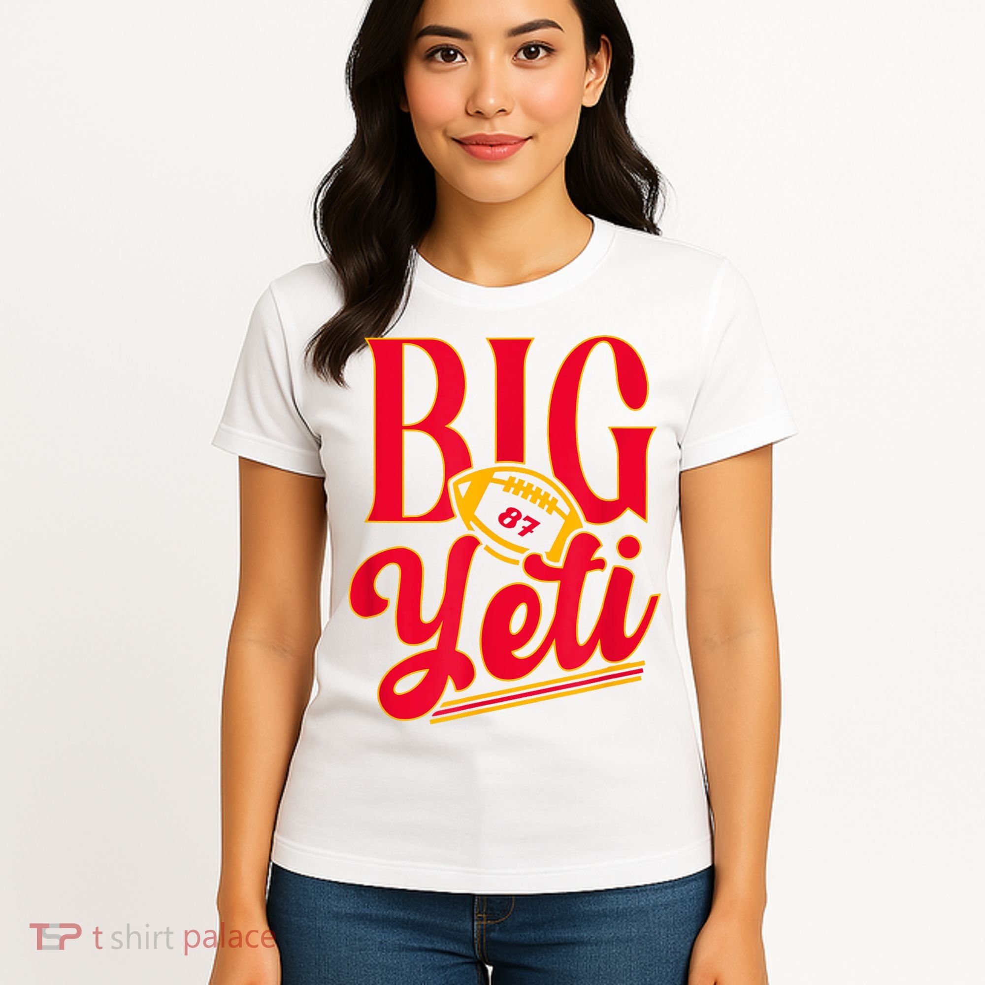 Big Yeti 87 Number Women's T-Shirt