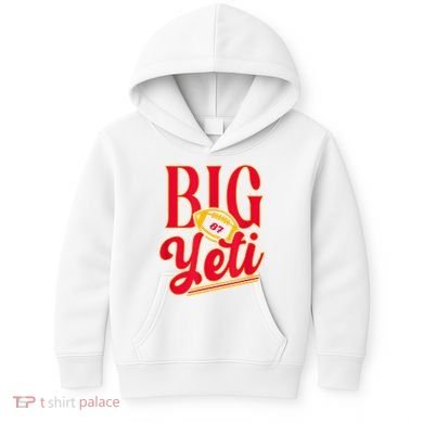 Big Yeti 87 Number Kids Hoodie