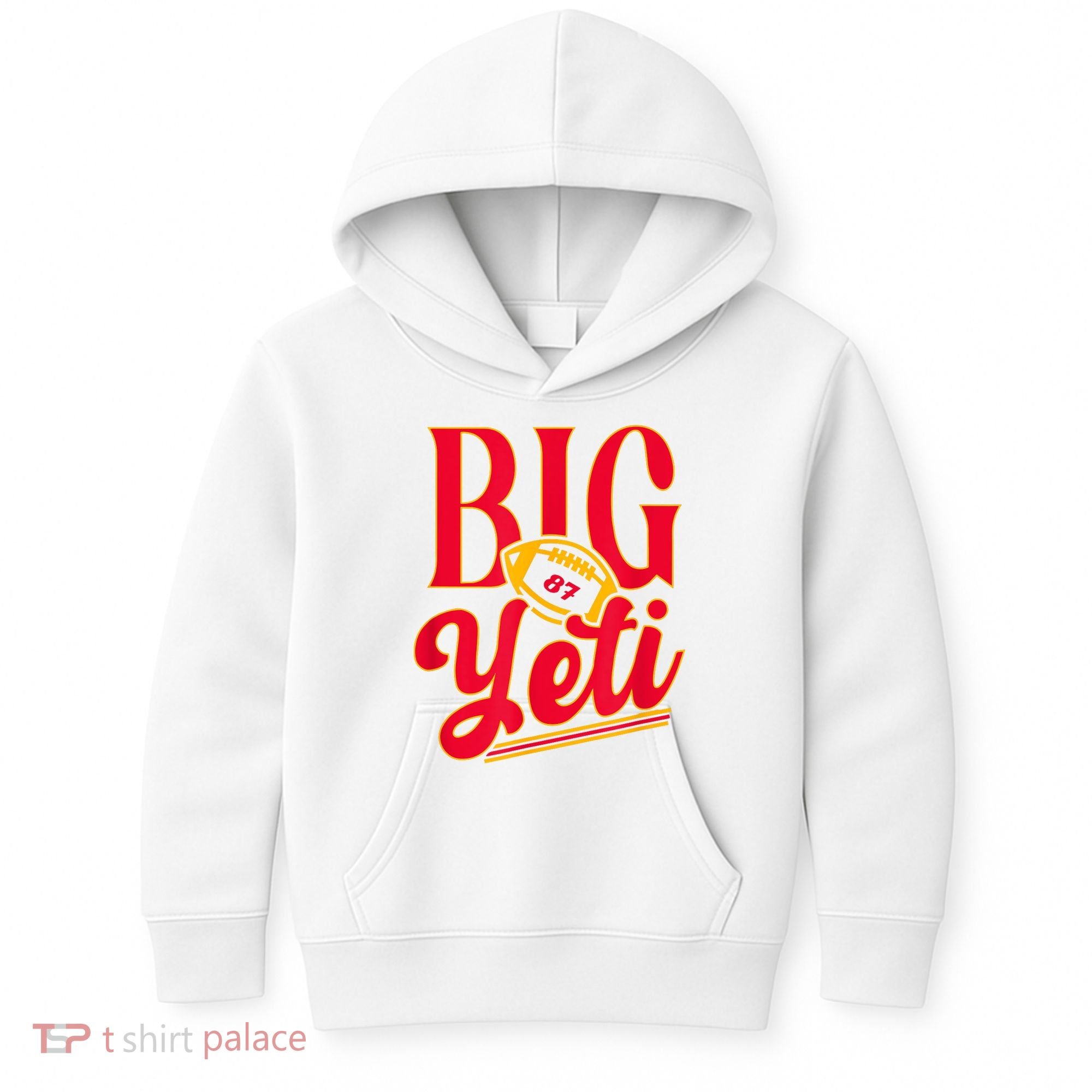 Big Yeti 87 Number Kids Hoodie