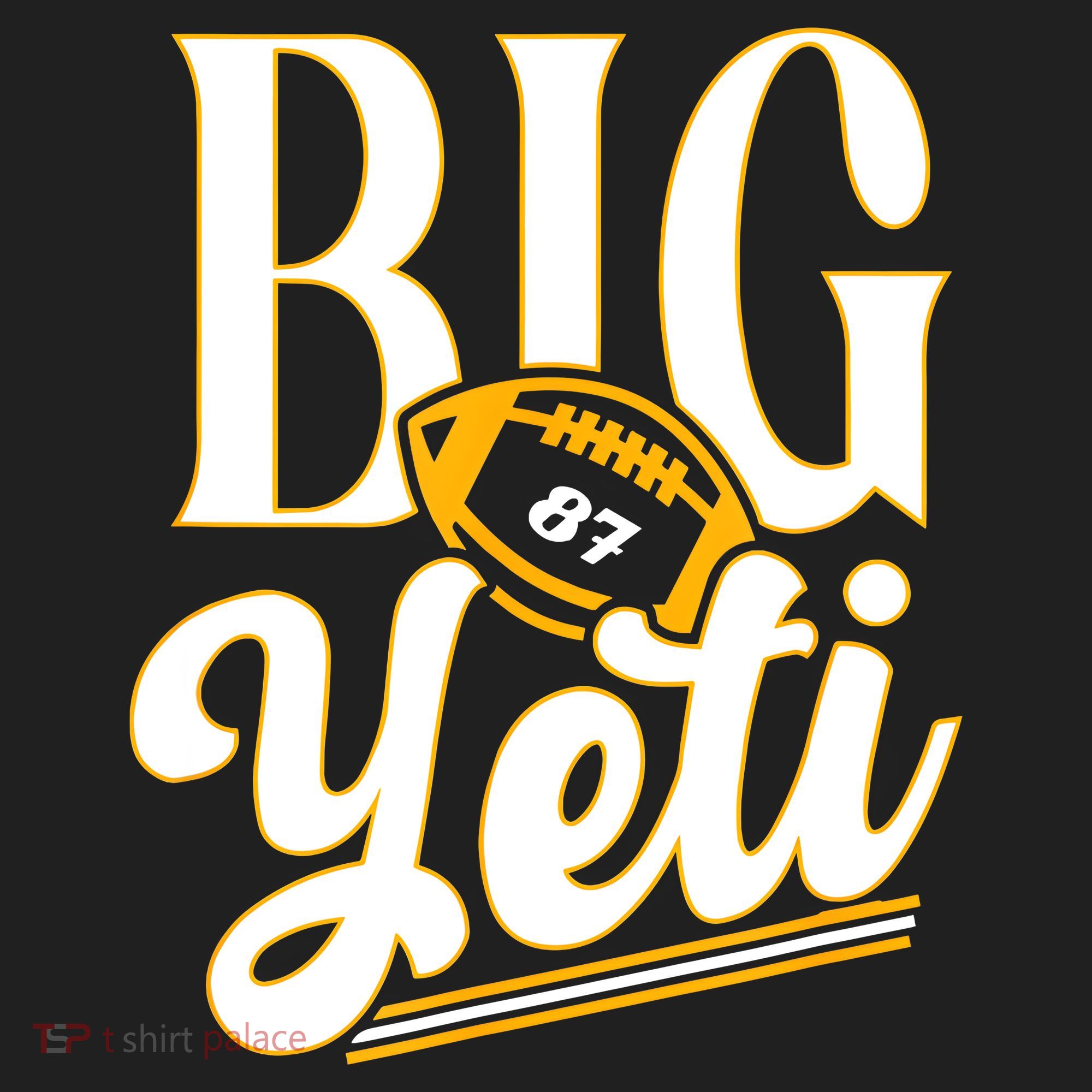 Big Yeti 87 Number Beanie