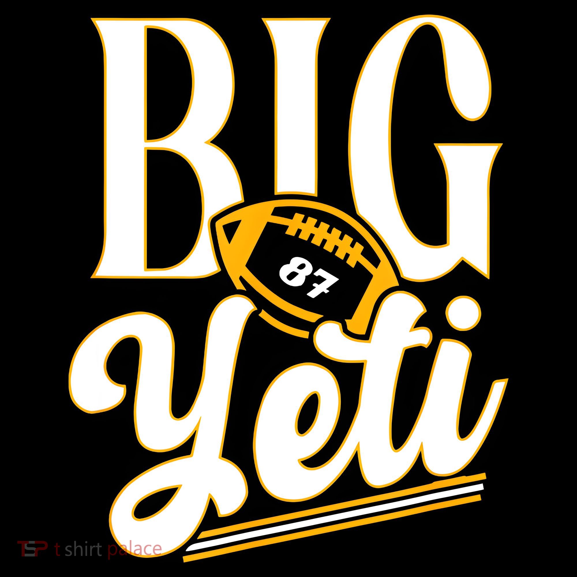 Big Yeti 87 Number Women's Hoodie