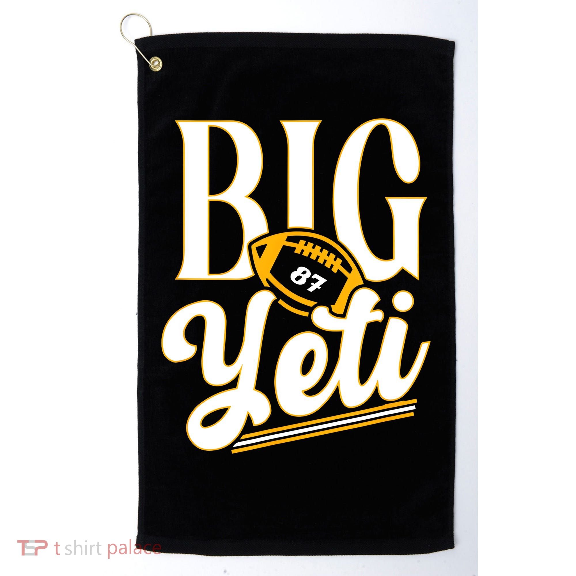 Big Yeti 87 Number Golf Towel
