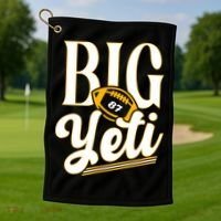 Big Yeti 87 Number Golf Towel thumb 1